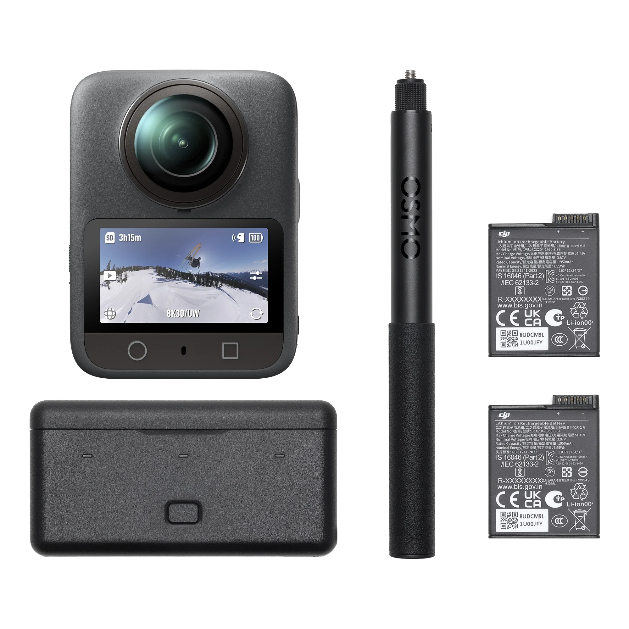 Caméra D'Action DJI OSMO 360 ADVENTURE COMBO – Image 1