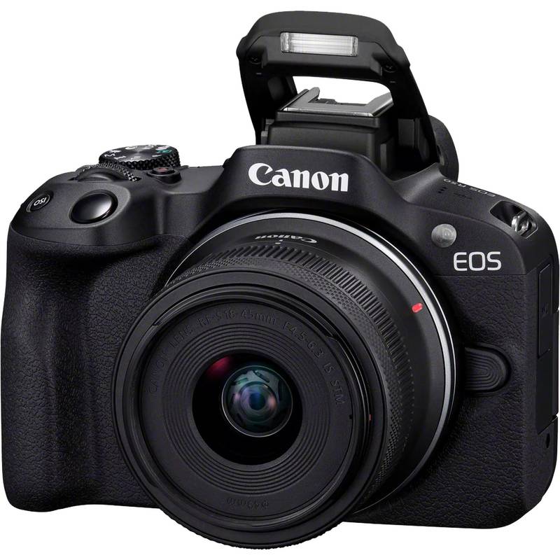 Caméra Mirrorless CANON EOS R50 Avec OBJECTIF RF-S 18-45MM F4.5-6.3 IS STM KIT – Image 1