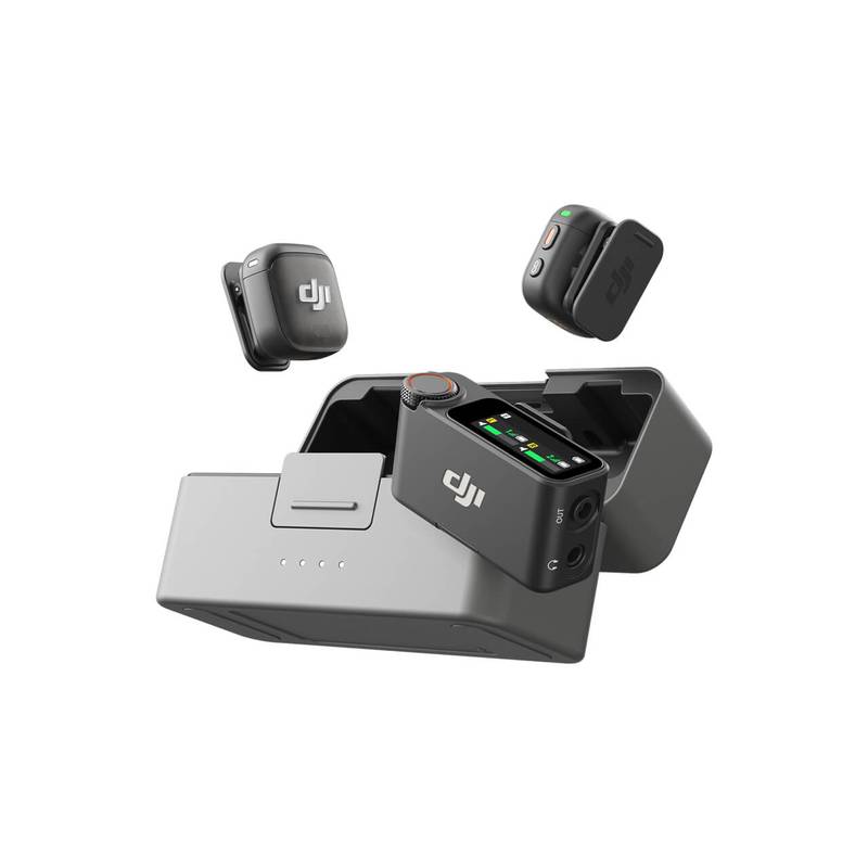 Microphone Sans-Fil DJI MIC 3 (2-TX / 1-RX) – Image 1