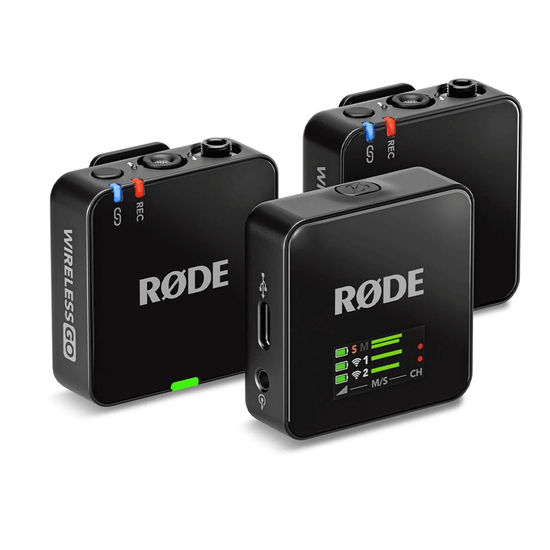 Microphone Sans-Fil RODE WIRELESS GO GEN 3 (2-TX / 1-RX) – Image 1
