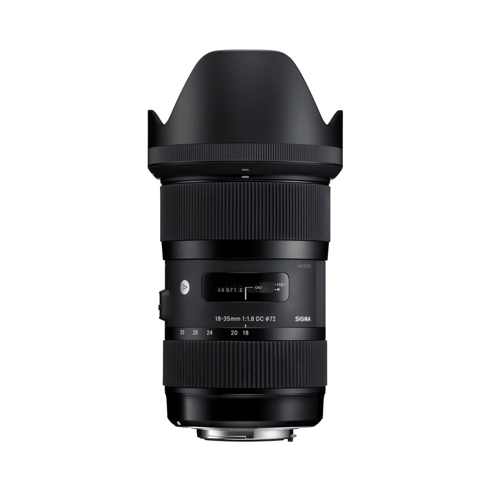 a013_18_35_18_product_img01 Objectif Caméra SIGMA 18-35mm F1.8 DC Pour Canon EF-Mount – Image 1