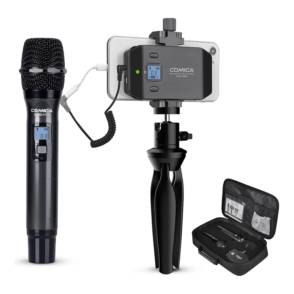Microphone À Main Sans-Fil COMICA CVM-WS50(H) – Image 1