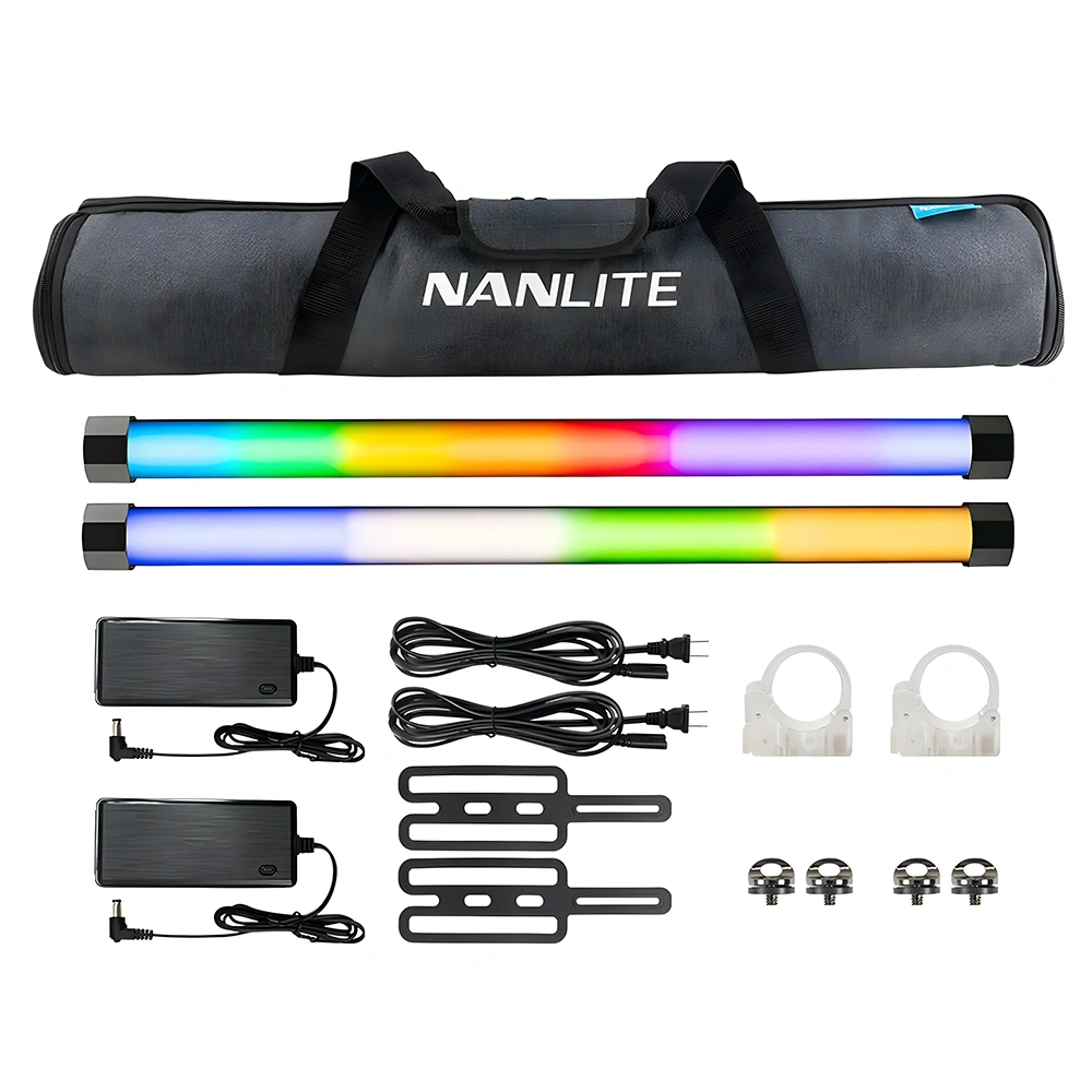 Kit Tube LED RGB NANLITE PAVOTUBE II 15X (2-Kit) (60cm) Kit Tube LED RGB NANLITE PAVOTUBE II 15X (2-Kit) (60cm) – Image 1