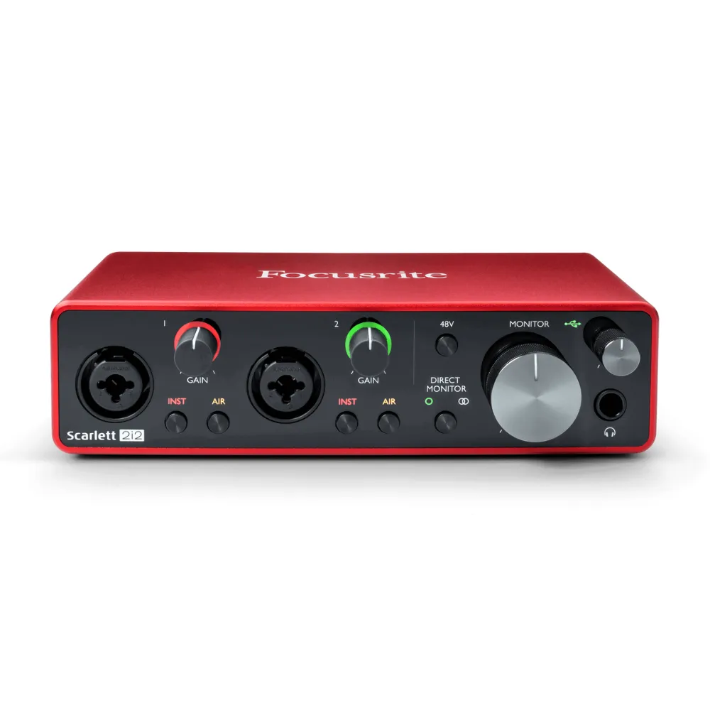 CARTE SON FOCUSRITE SCARLETTE 2I2 CARTE SON FOCUSRITE SCARLETTE 2I2