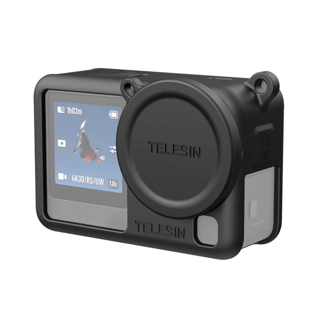 Coque Caméra D'Action TELESIN SILICON PROTECTIVE CASE Pour DJI ACTION 6 ( S6-PTC-11 ) – Image 1