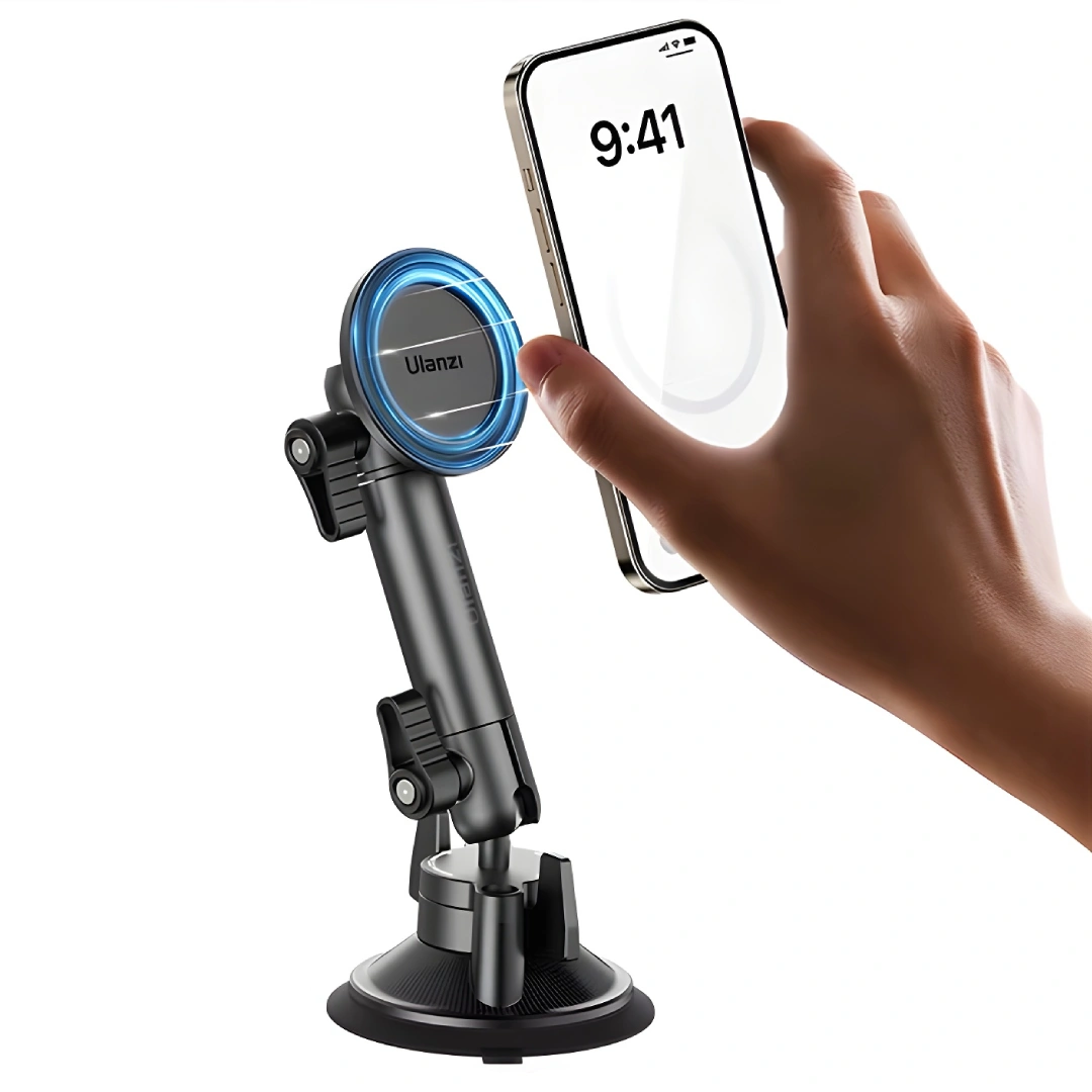 Ventouse Avec Support Magnétique Extensible ULANZI SUCTION CUP MOUNT MAGIC ARM (ZJ06) Ventouse Avec Support Magnétique Extensible ULANZI SUCTION CUP MOUNT MAGIC ARM (ZJ06) – Image 1